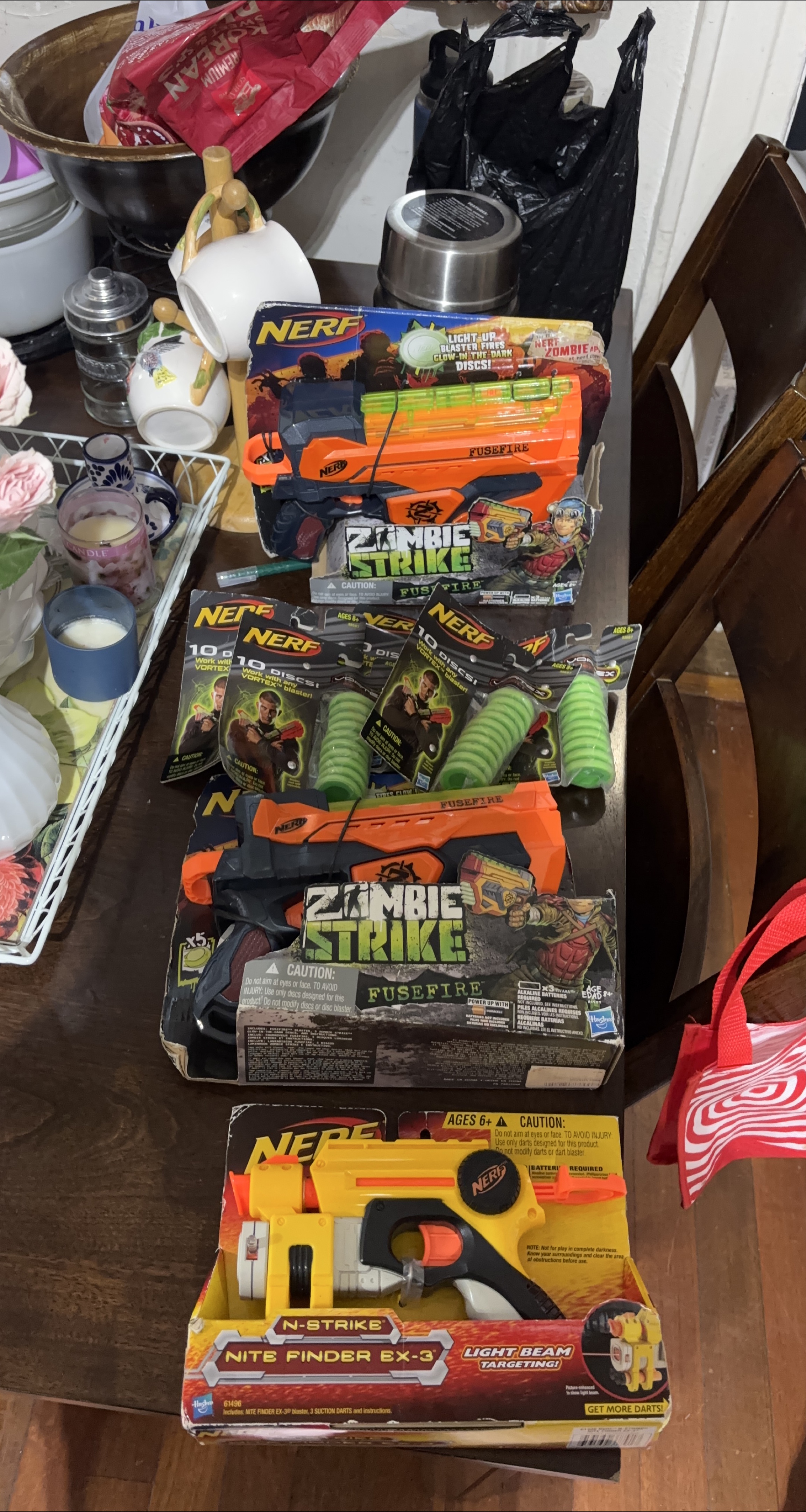 Nerf Zombie Strike Fusefire & N-Strike Nite Finder EX-3 thumbnail
