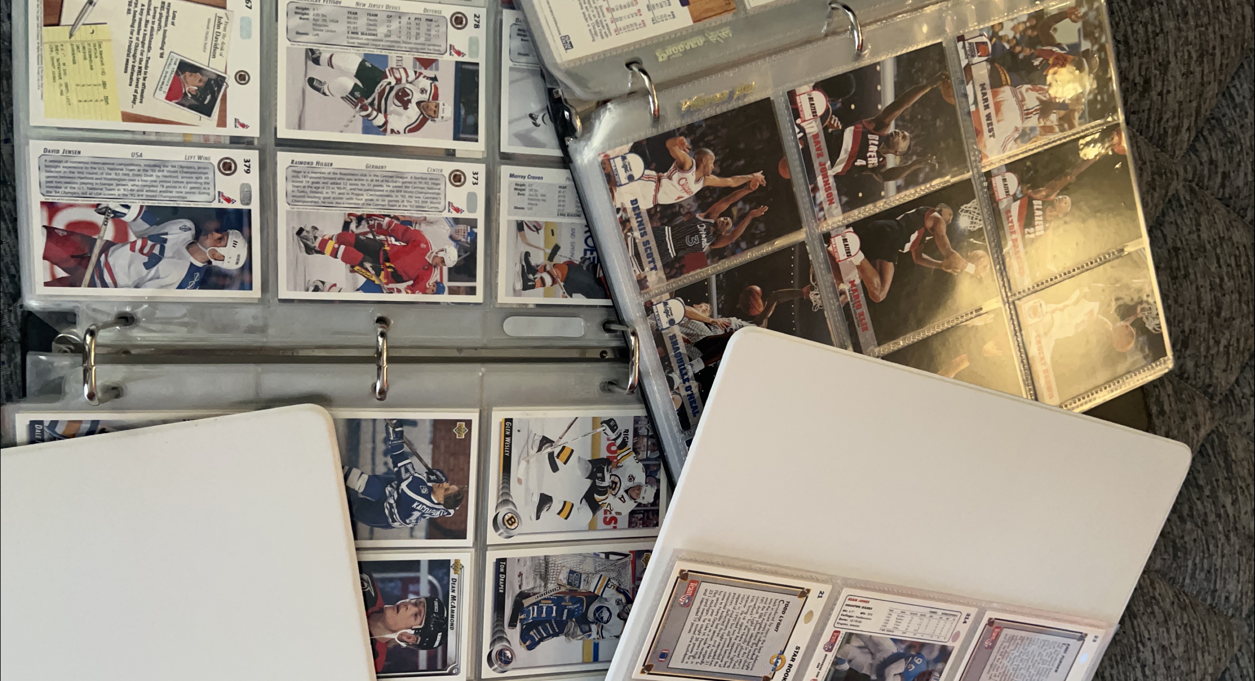 Hockey and Basketball Trading Cards thumbnail
