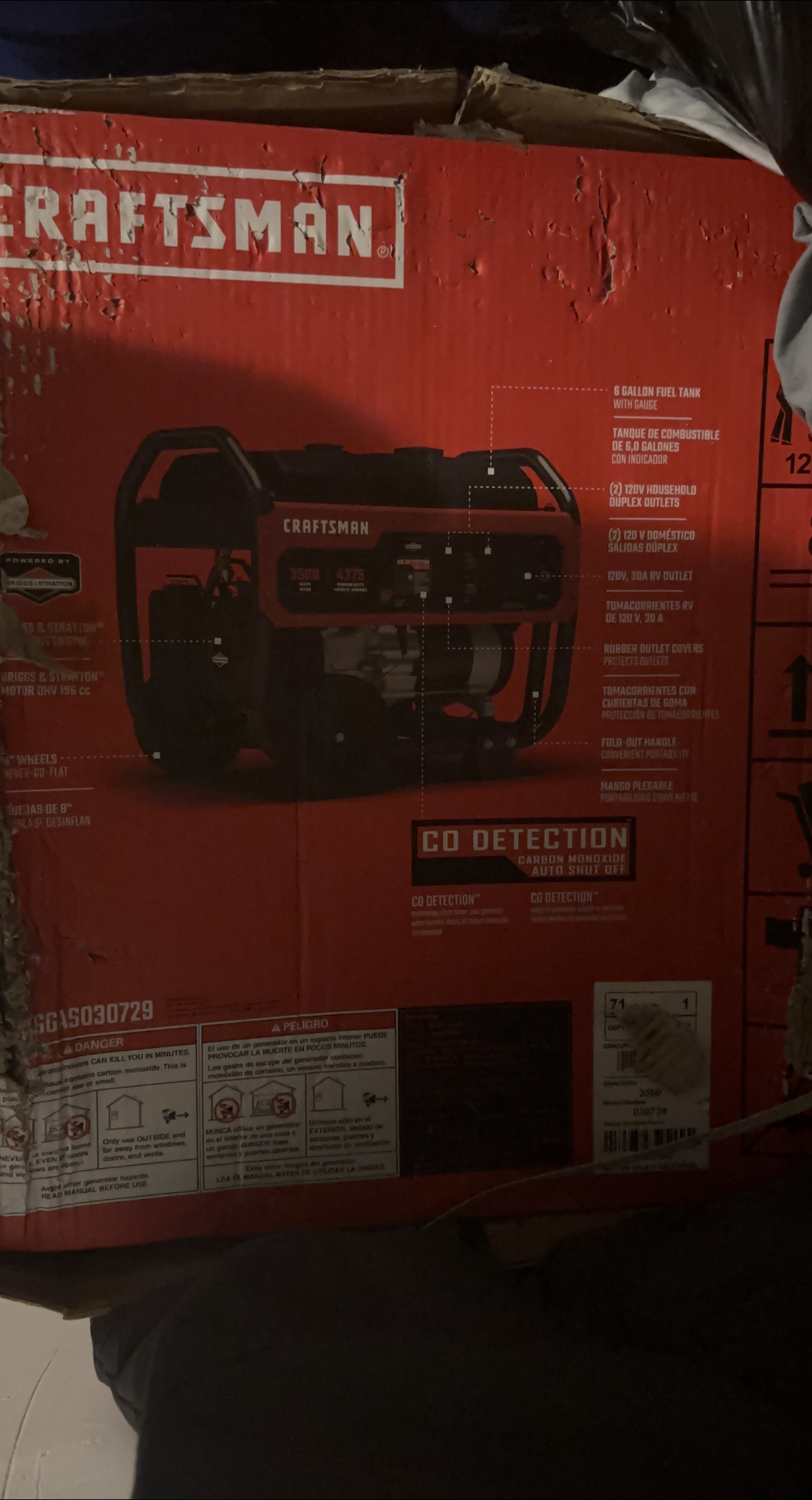 Craftsman 3500 Watt Generator thumbnail