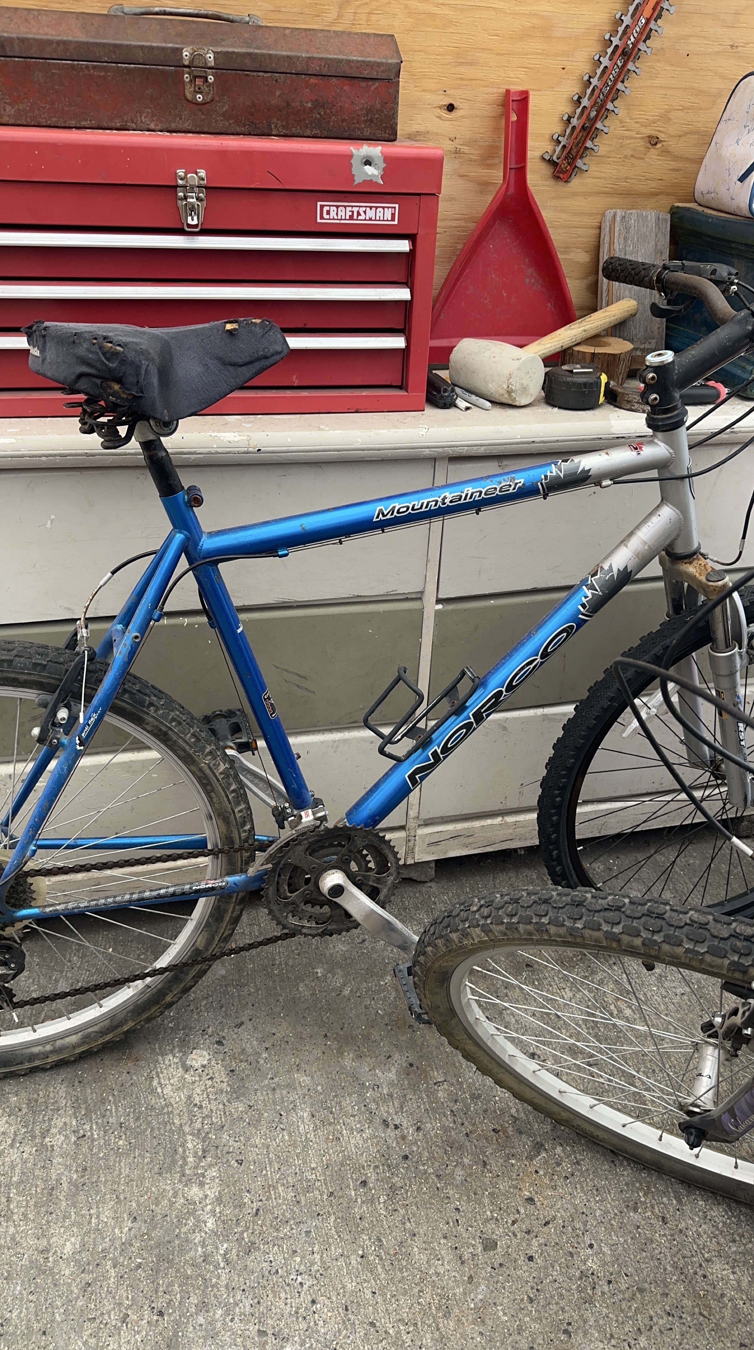 Norco Mountaineer Bike - Blue/Silver thumbnail