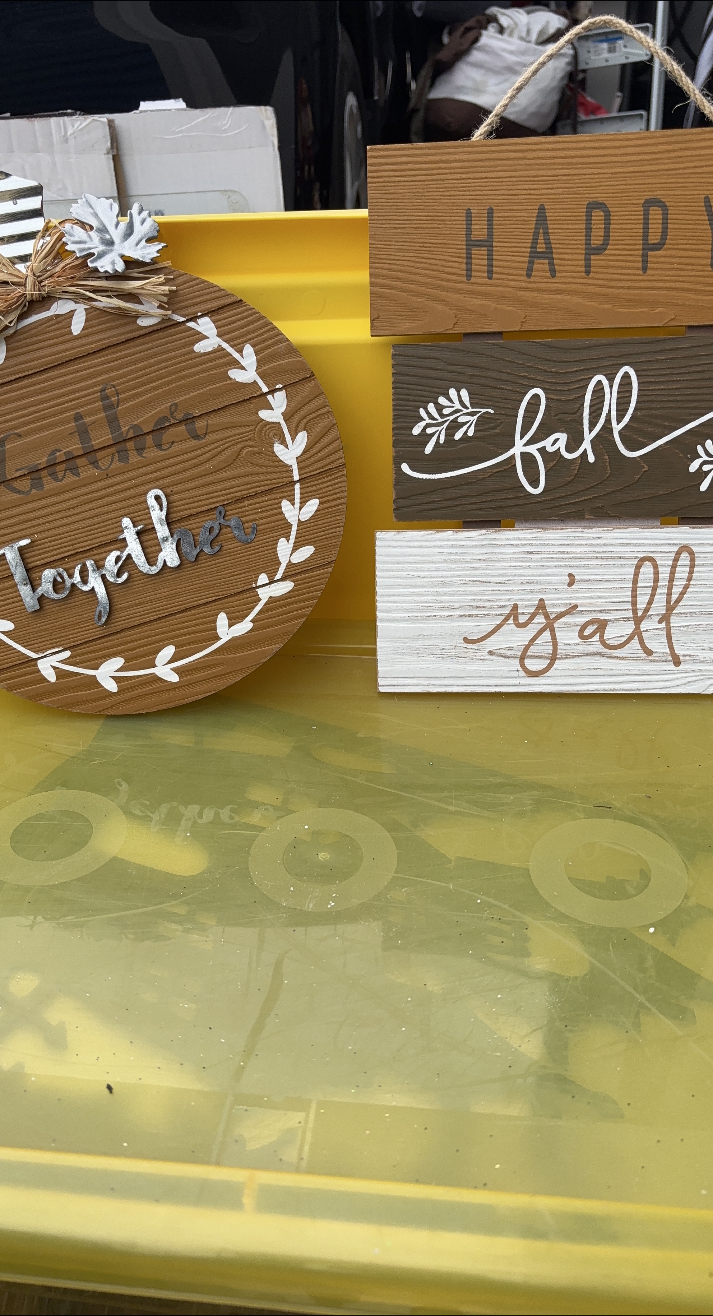 Fall Decor Signs - Happy, Fall, Y'all thumbnail