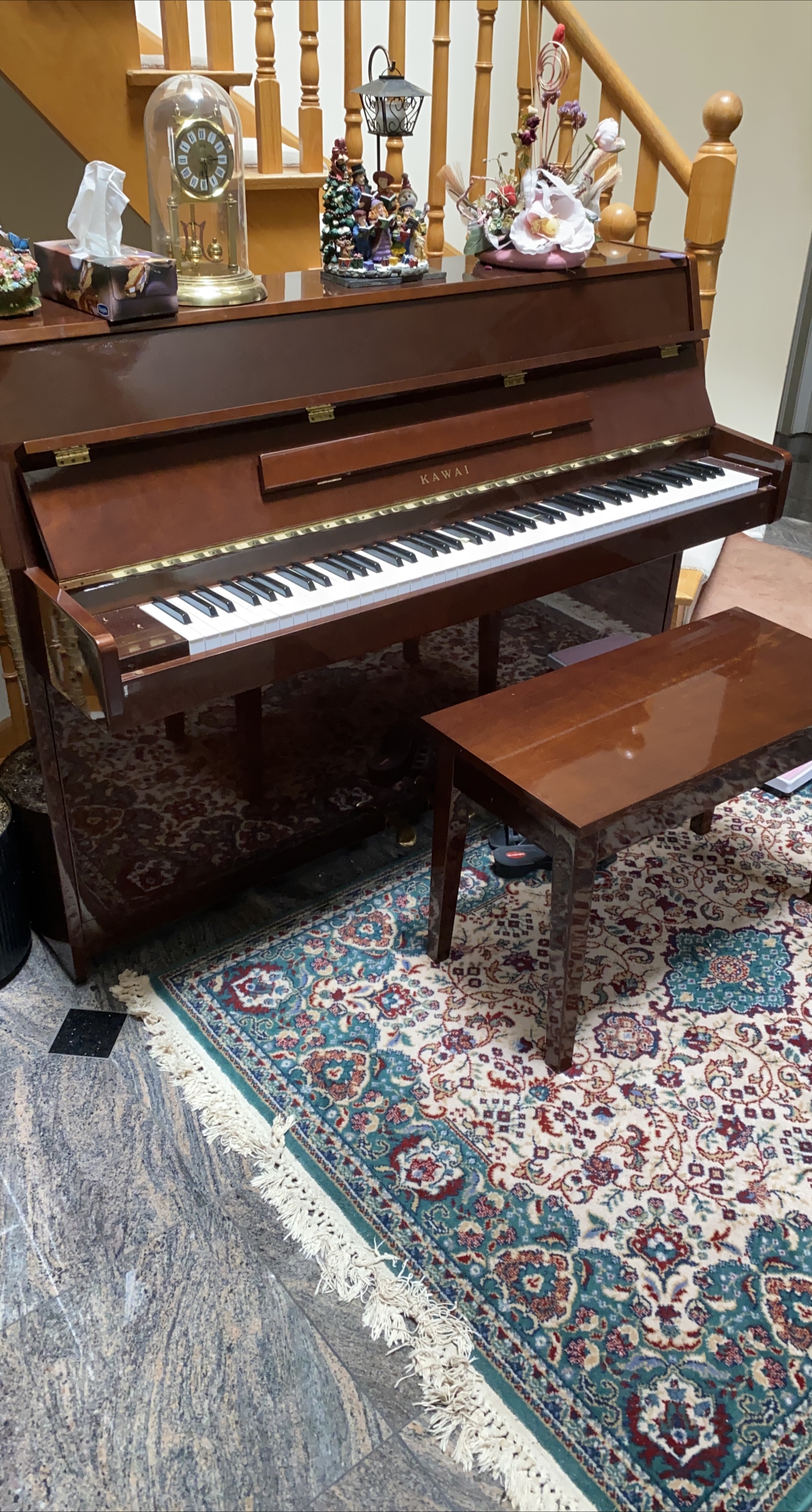 Kawai Upright Piano with Bench