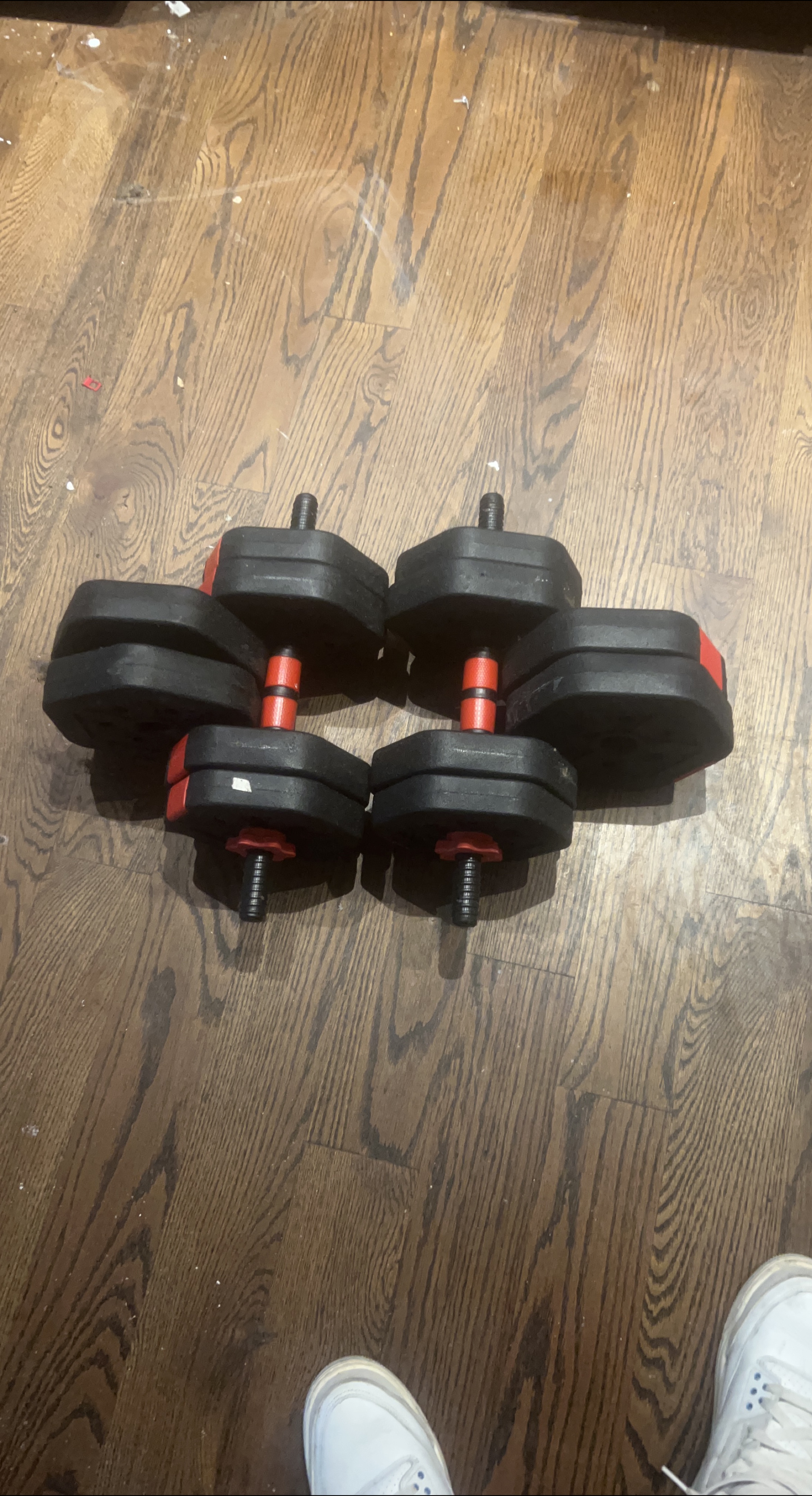 Adjustable Dumbbell Set - Black thumbnail