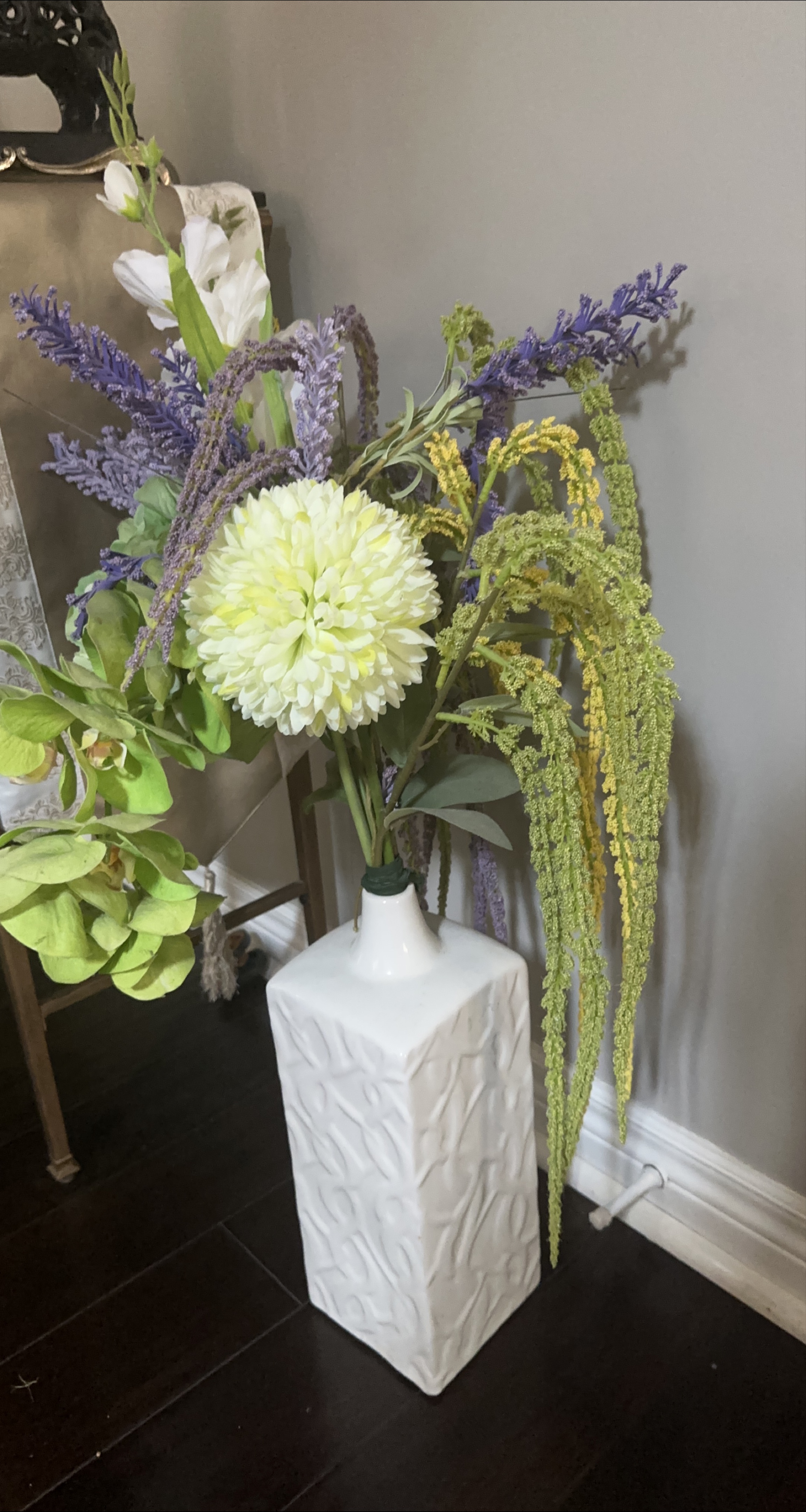 Floral Arrangement in White Vase thumbnail