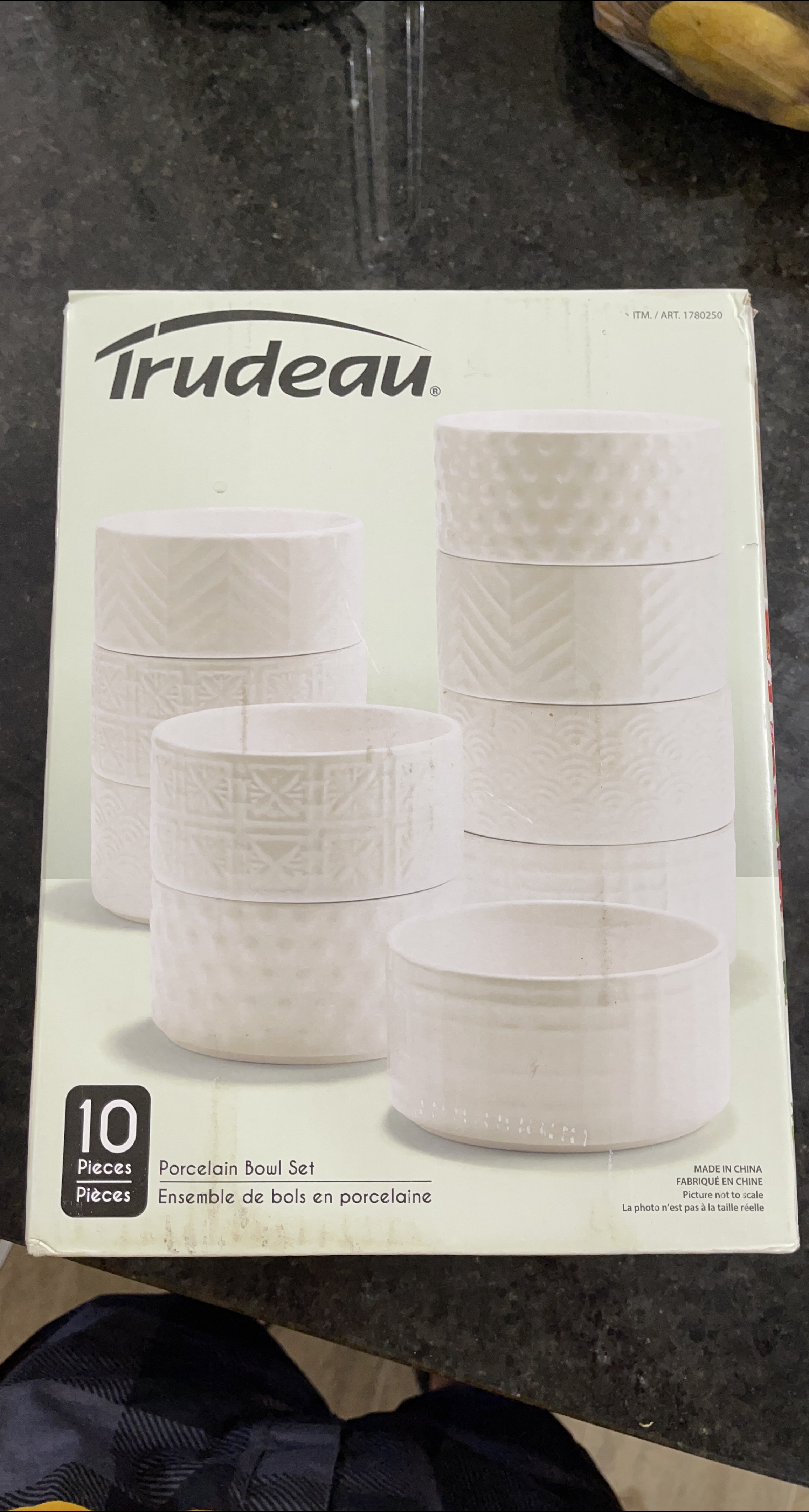 Trudeau 10-Piece Porcelain Bowl Set thumbnail