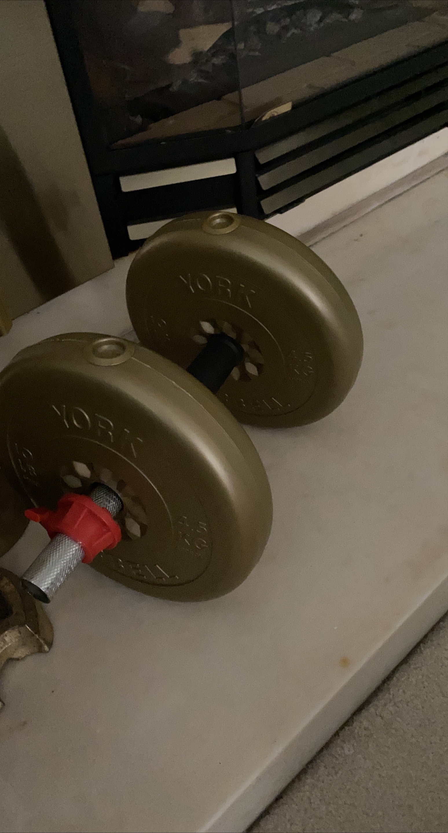 York 10lb Dumbbell thumbnail