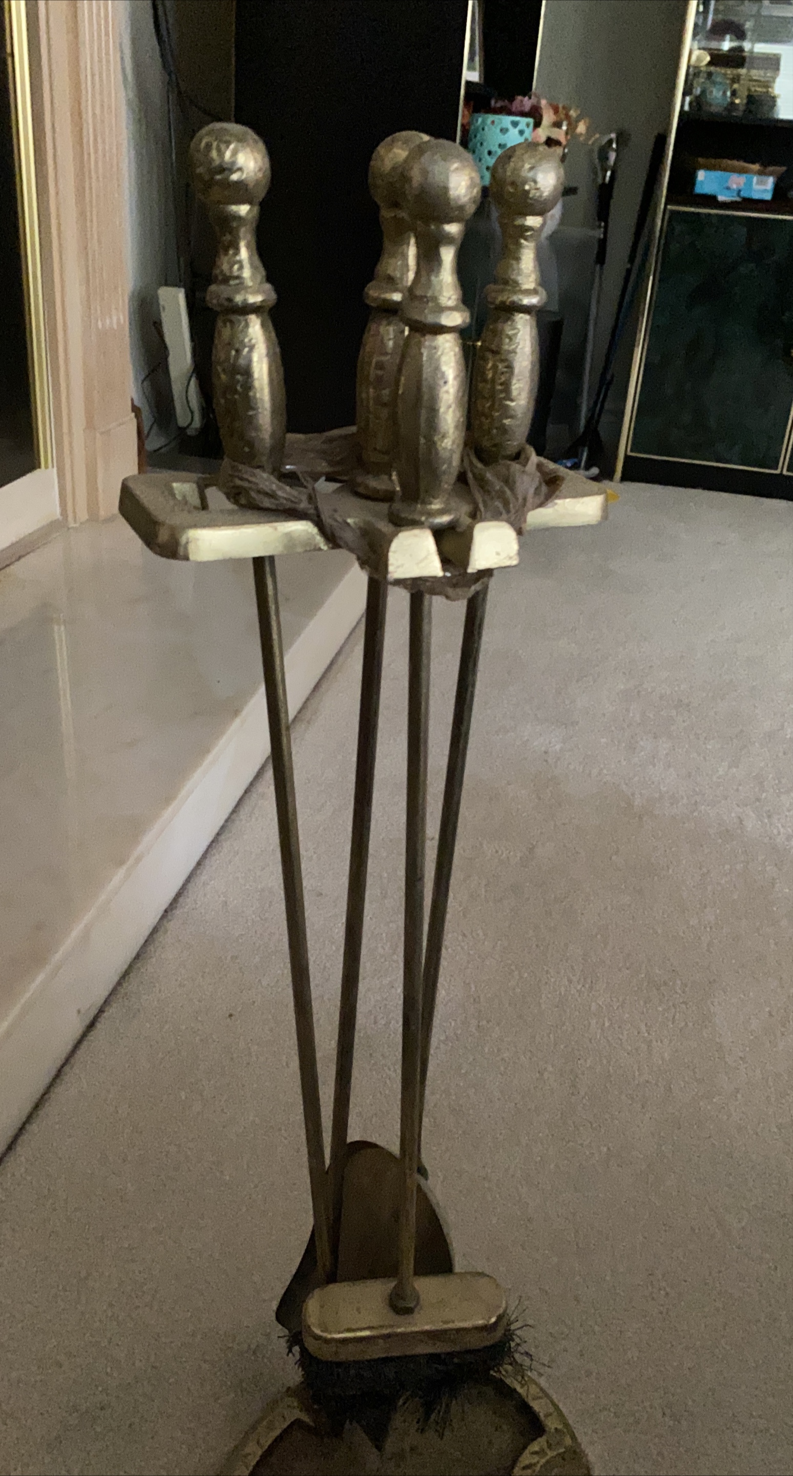 Vintage Fireplace Tool Set thumbnail