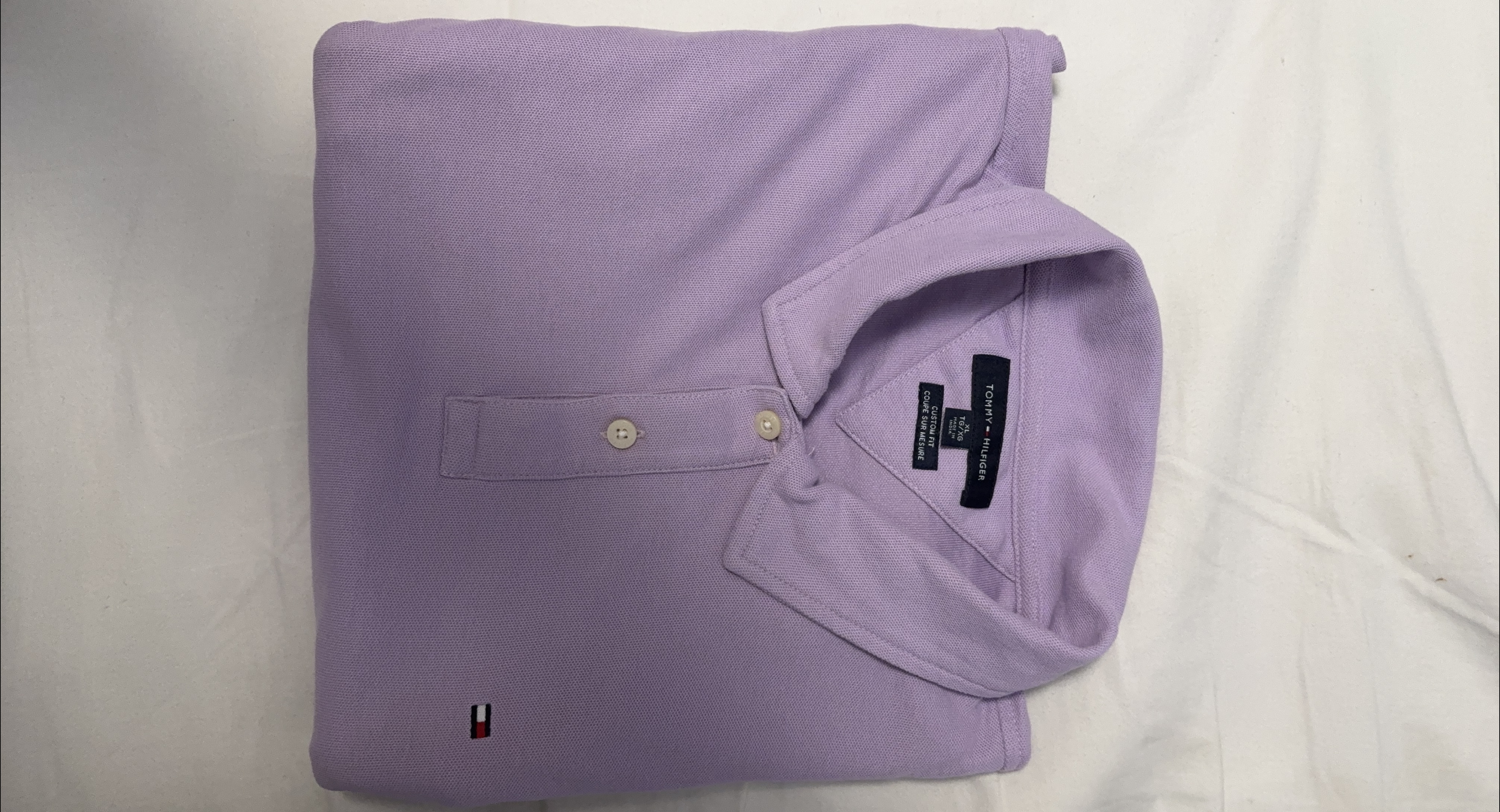 Tommy Hilfiger Polo Shirt - XL - Lavender thumbnail