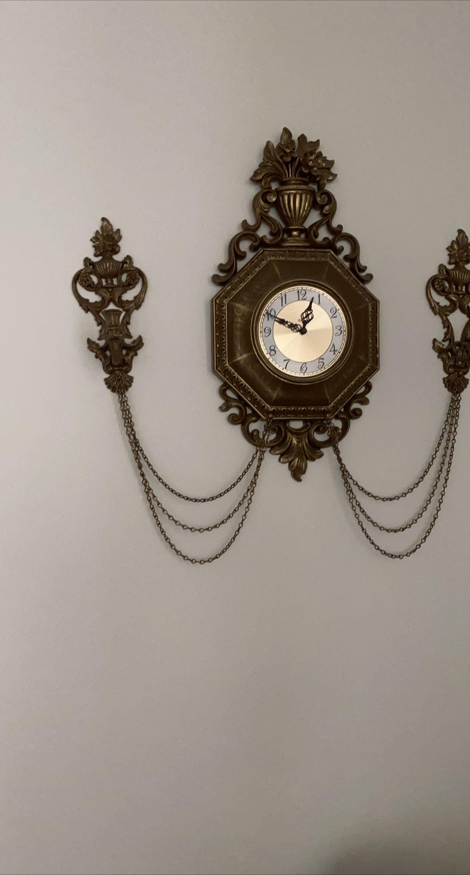 Vintage Ornate Wall Clock thumbnail