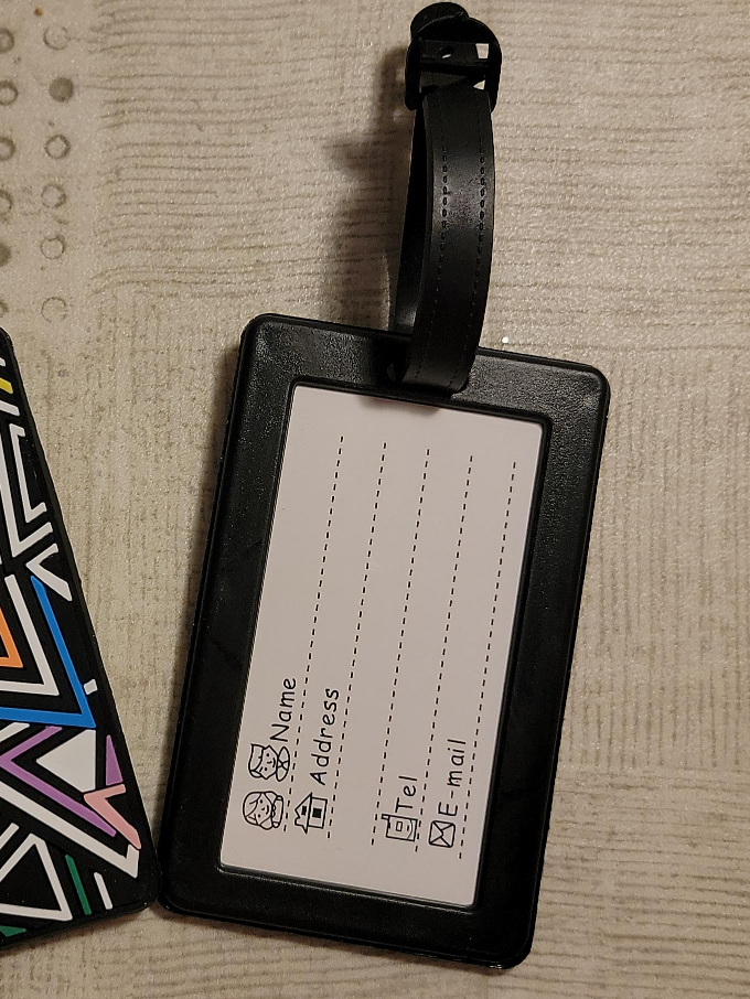 Black Luggage Tag thumbnail
