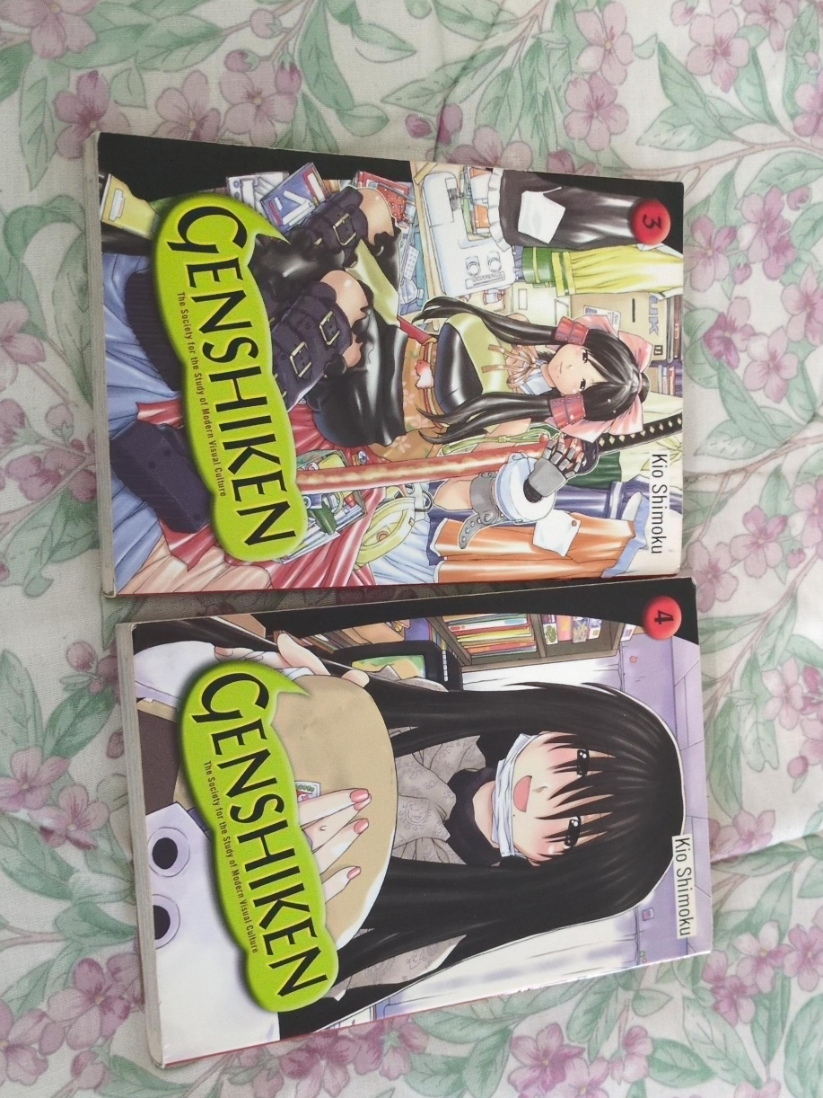 Genshiken Manga Volumes 3 & 4 by Kio Shimoku thumbnail