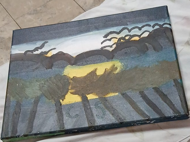 Hand-painted Landscape Art thumbnail