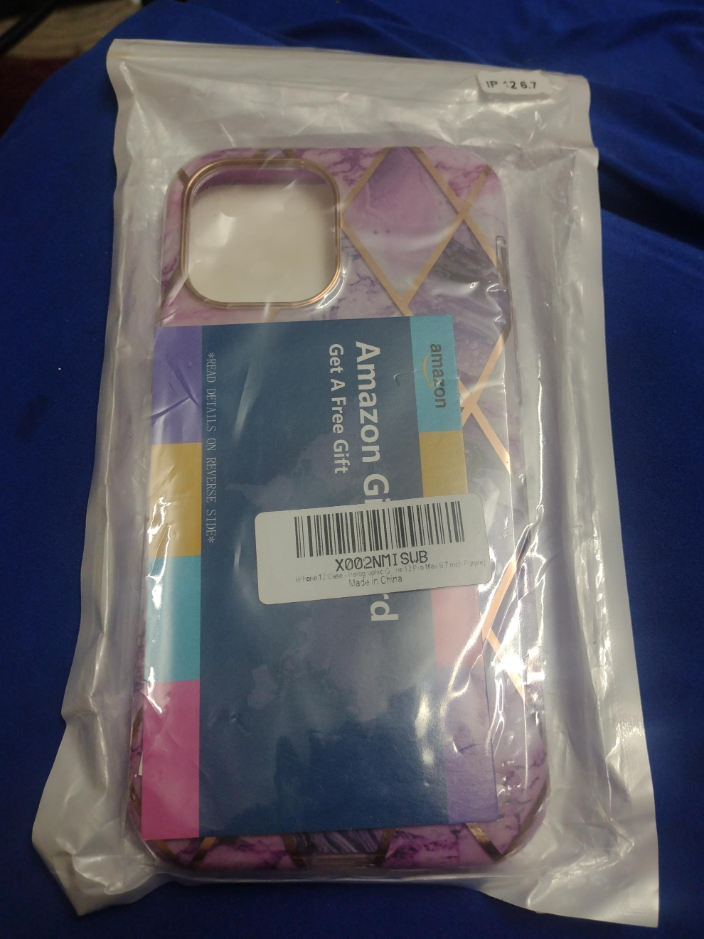 New iPhone 12/Pro Max Case (6.7 inch) Purple thumbnail