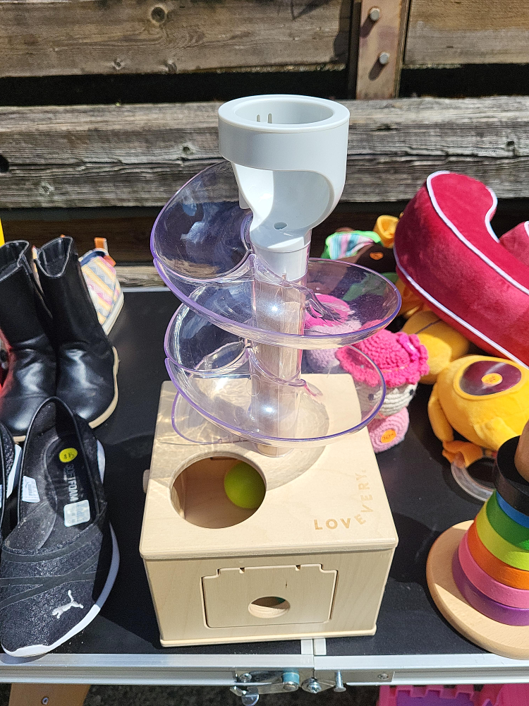 Lovevery Wooden Ball Drop Toy