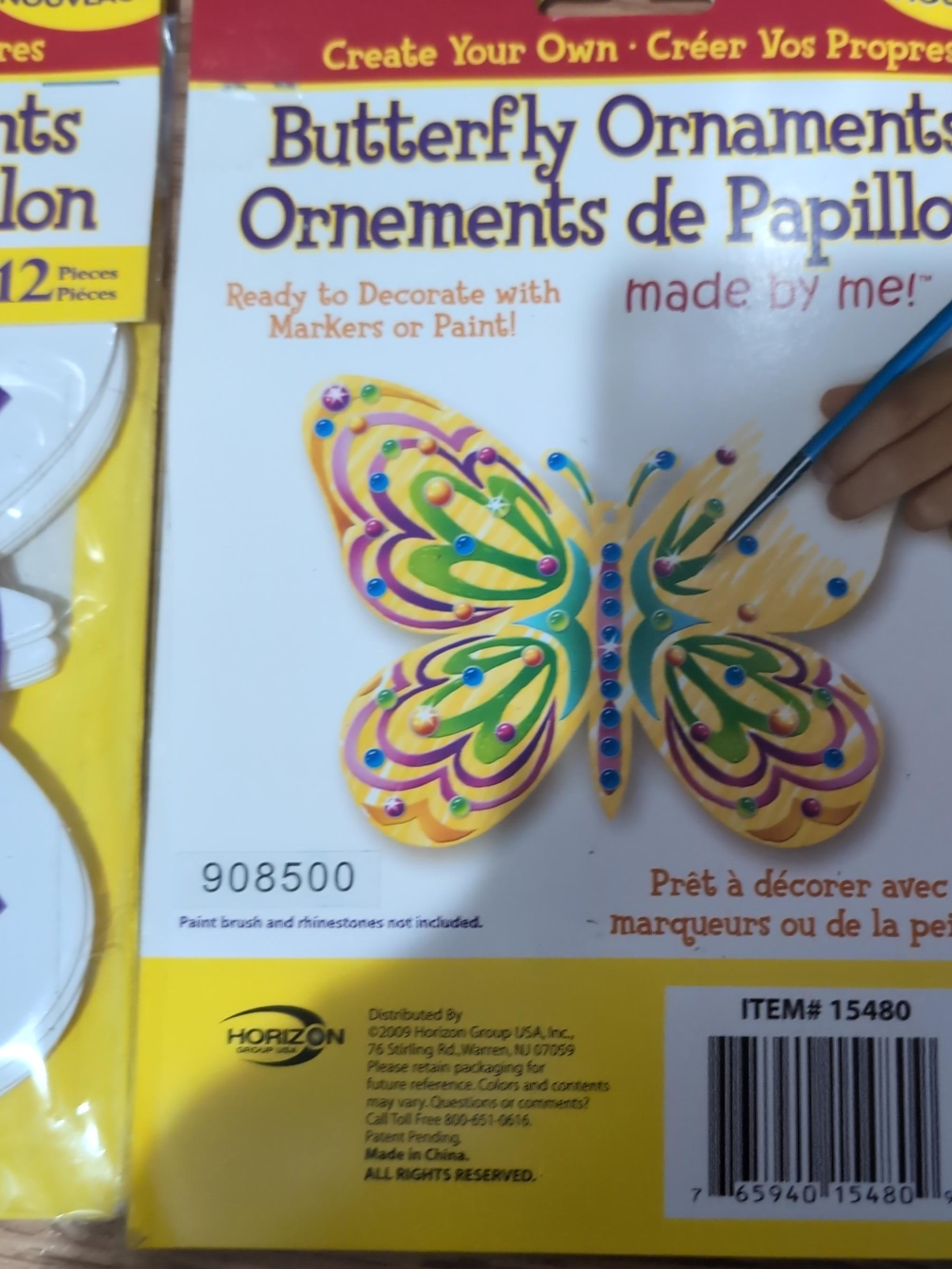 Butterfly Ornaments - Create Your Own - New! thumbnail