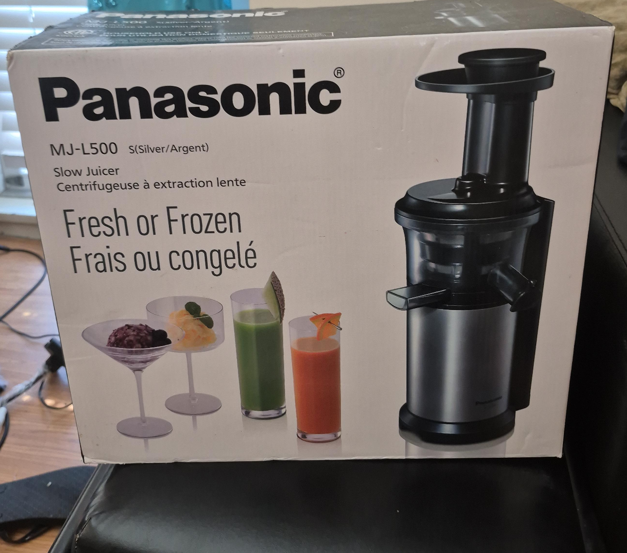 Panasonic MJ-L500 Slow Juicer - New in Box! thumbnail