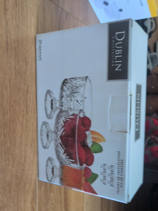 Dublin collection set of six crystal tasters new thumbnail