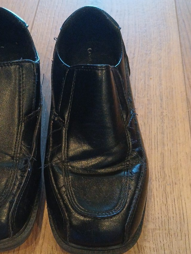 George Black Dress Shoes - Size 3 thumbnail