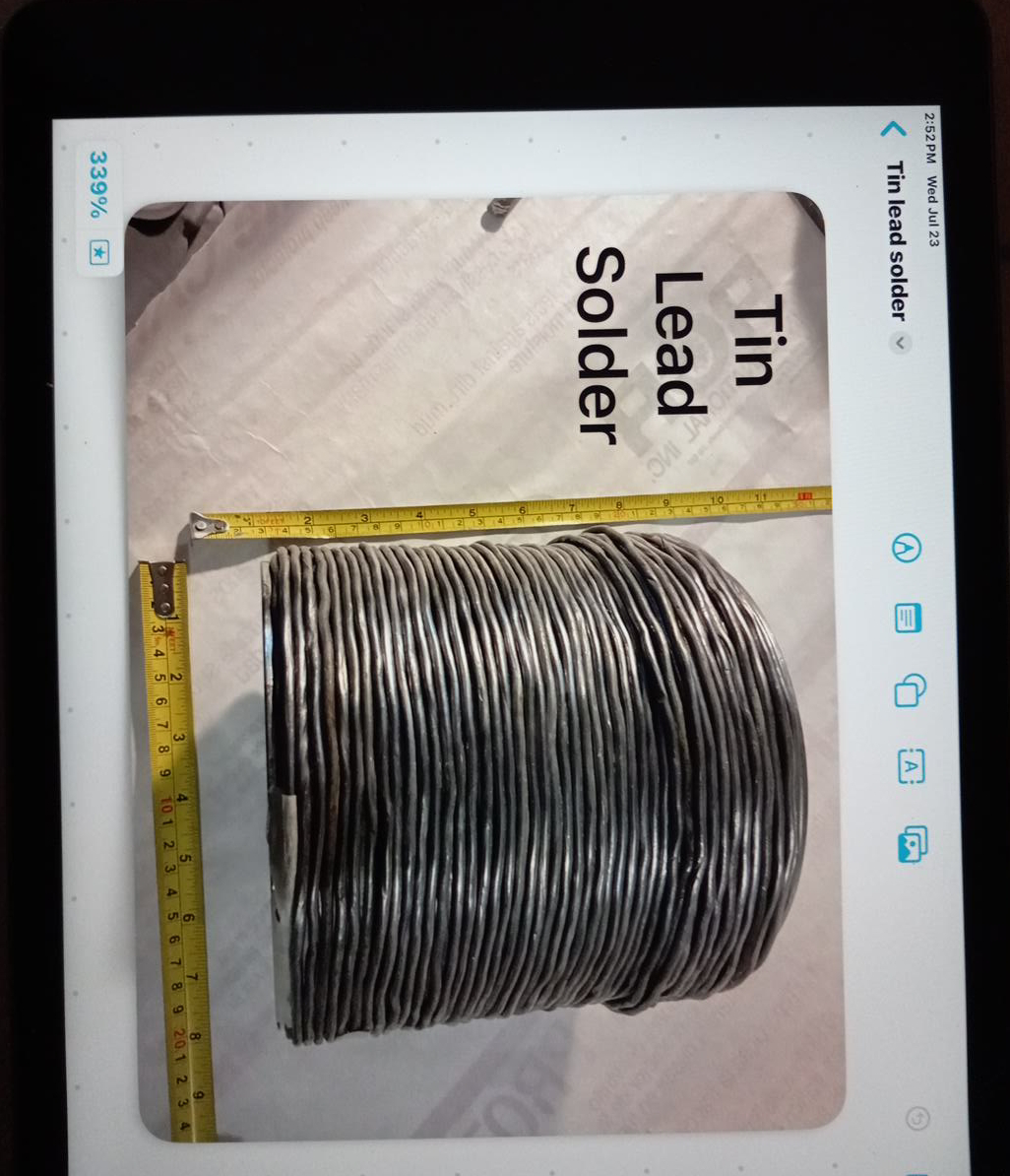Tin Lead Solder 3.5MM Core Iron Wire thumbnail