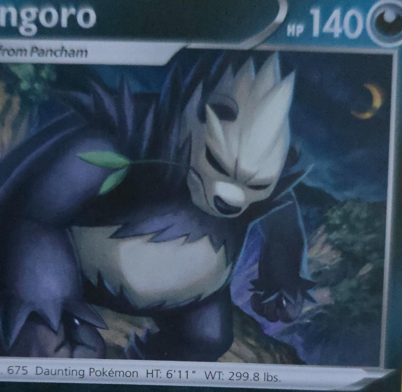 Pangoro Pokemon Card thumbnail
