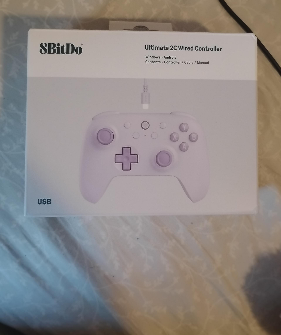 8BitDo Ultimate 2C Wired Controller Purple (New) thumbnail