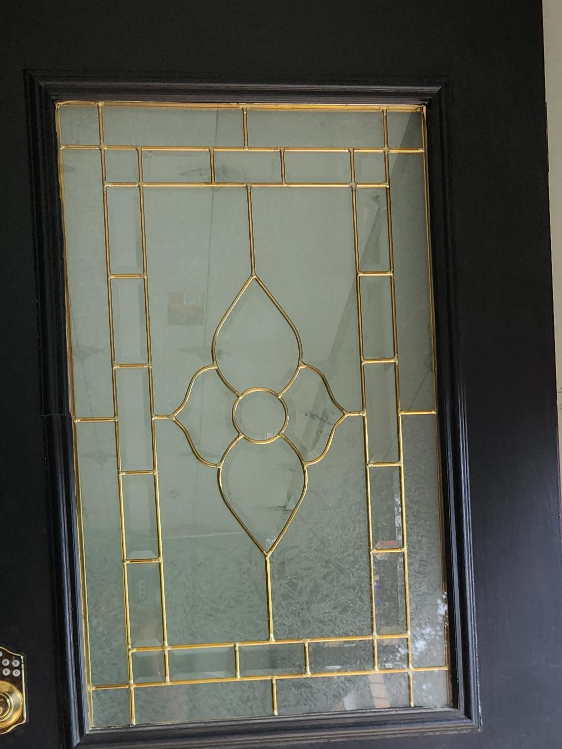 Decorative Glass Panel Door Insert