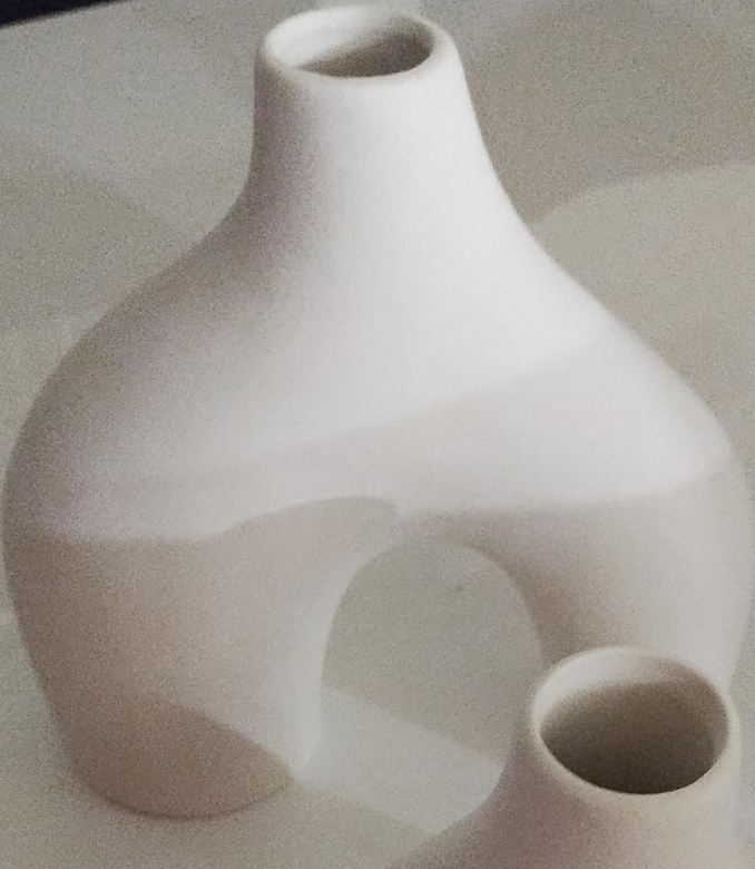 🥕Modern White Ceramic Vase thumbnail