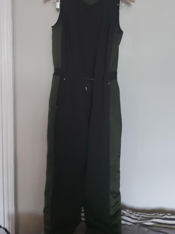 Banana Republic Olive Green Jumpsuit - Size 0 thumbnail