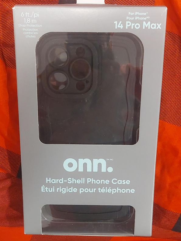 New onn. Hard-Shell Phone Case for iPhone 14 Pro Max thumbnail
