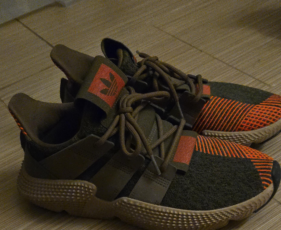Adidas Prophere Olive/Orange Sneakers thumbnail