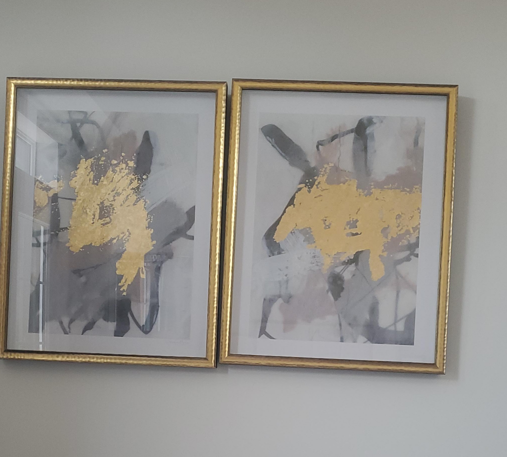 Framed Abstract Art - Set of 2 thumbnail