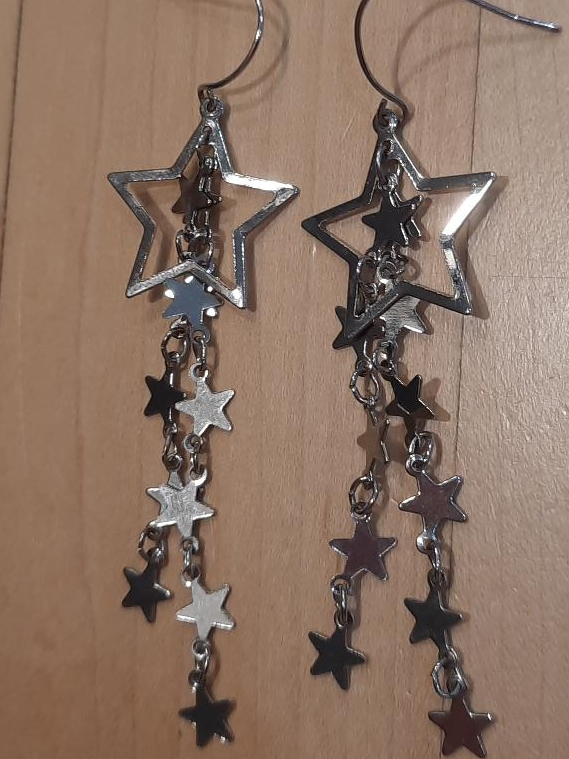 Star Dangle Earrings thumbnail