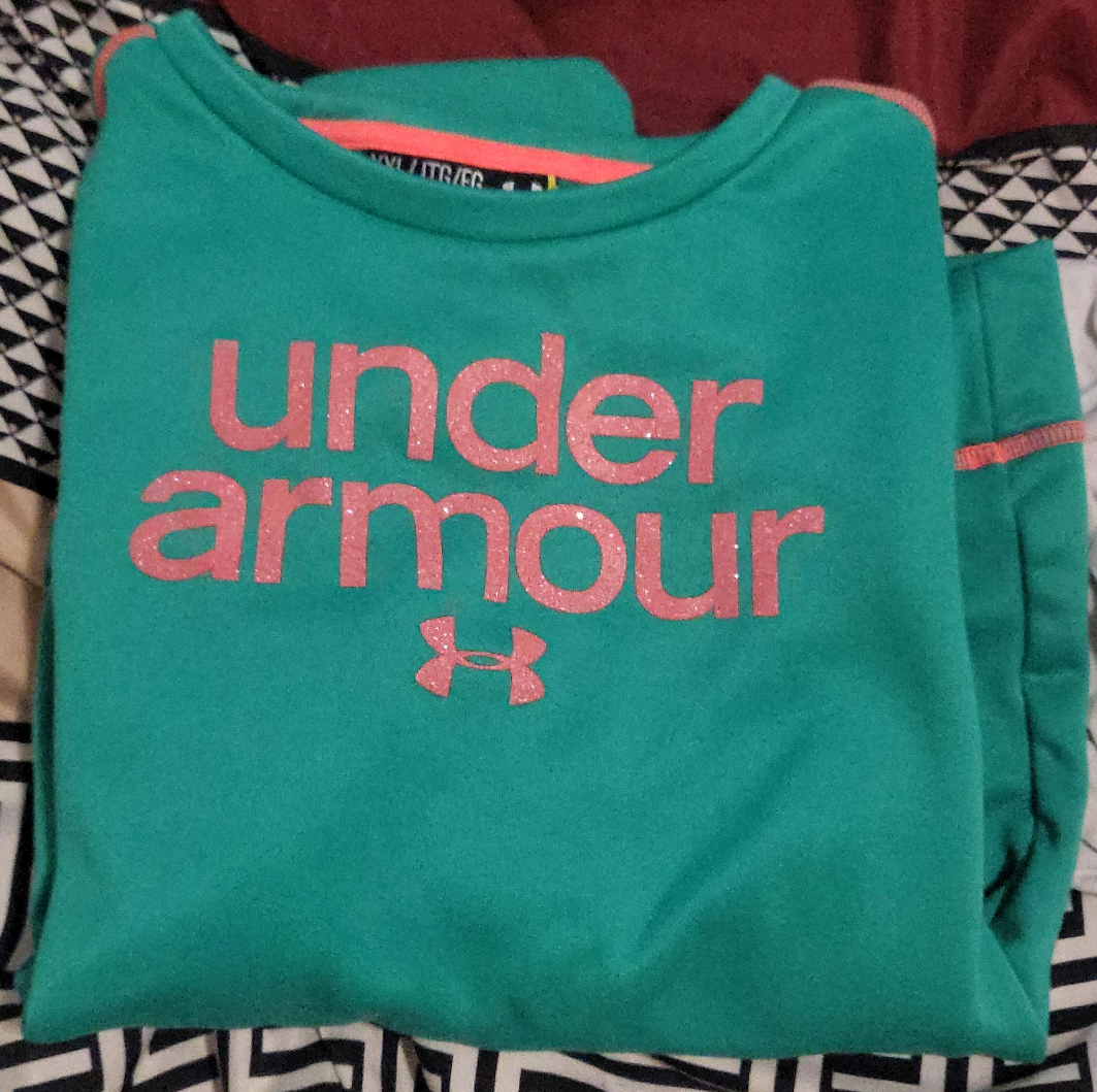Under Armour Green Sweatshirt - Size XL thumbnail