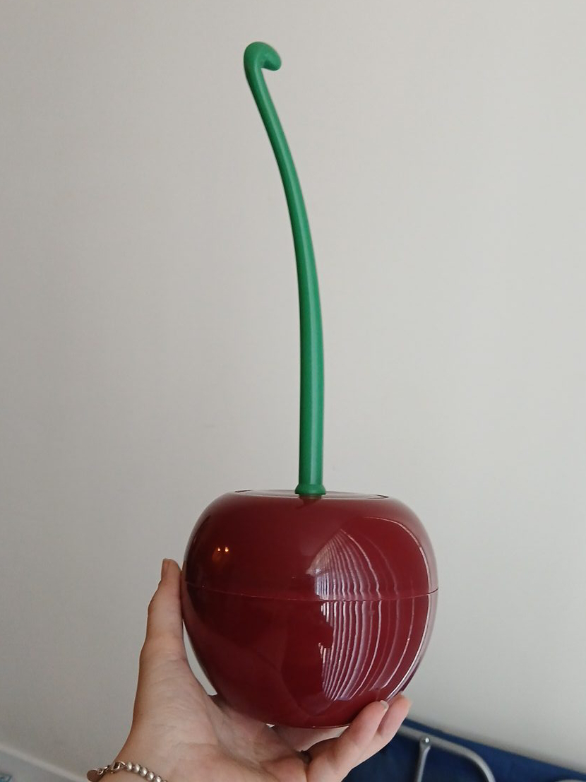 Cherry Toilet Brush Holder