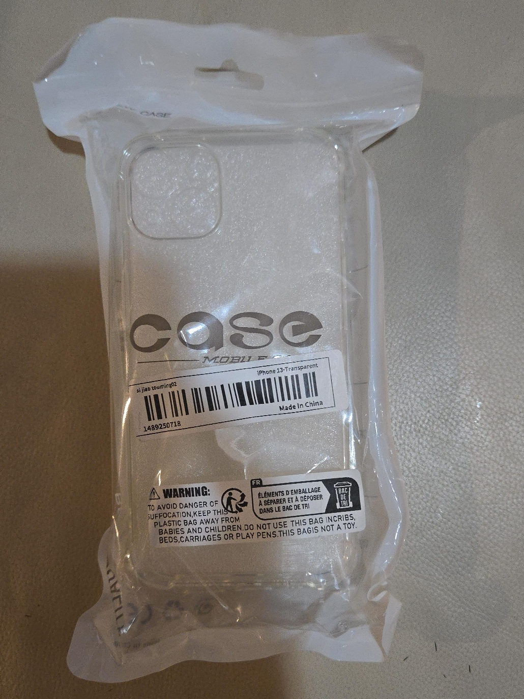 Case Mobliec iPhone 13 Transparent Case - New thumbnail