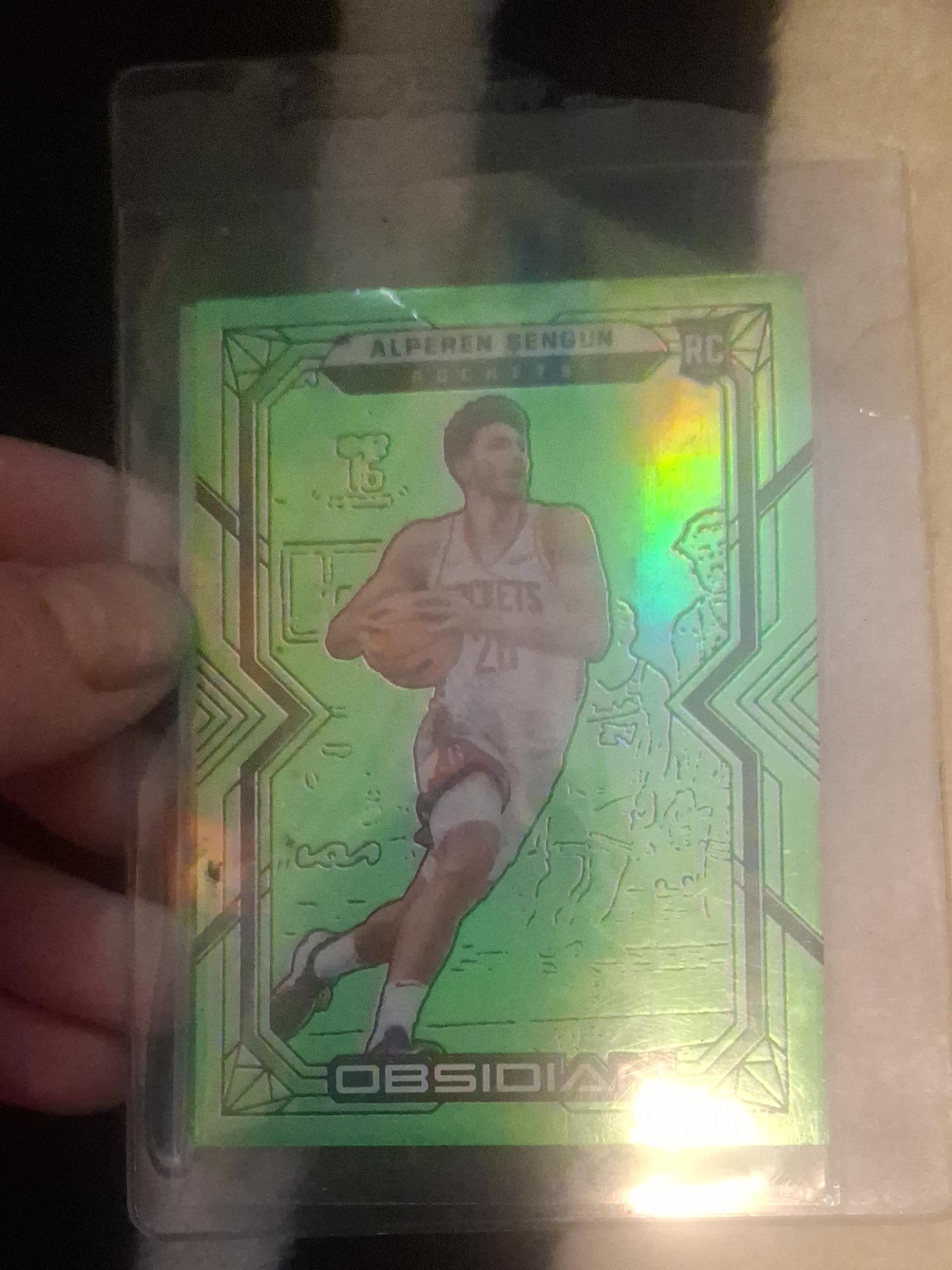 Alperen Sengun Rookie (RC) #166 In Electric Etch Green