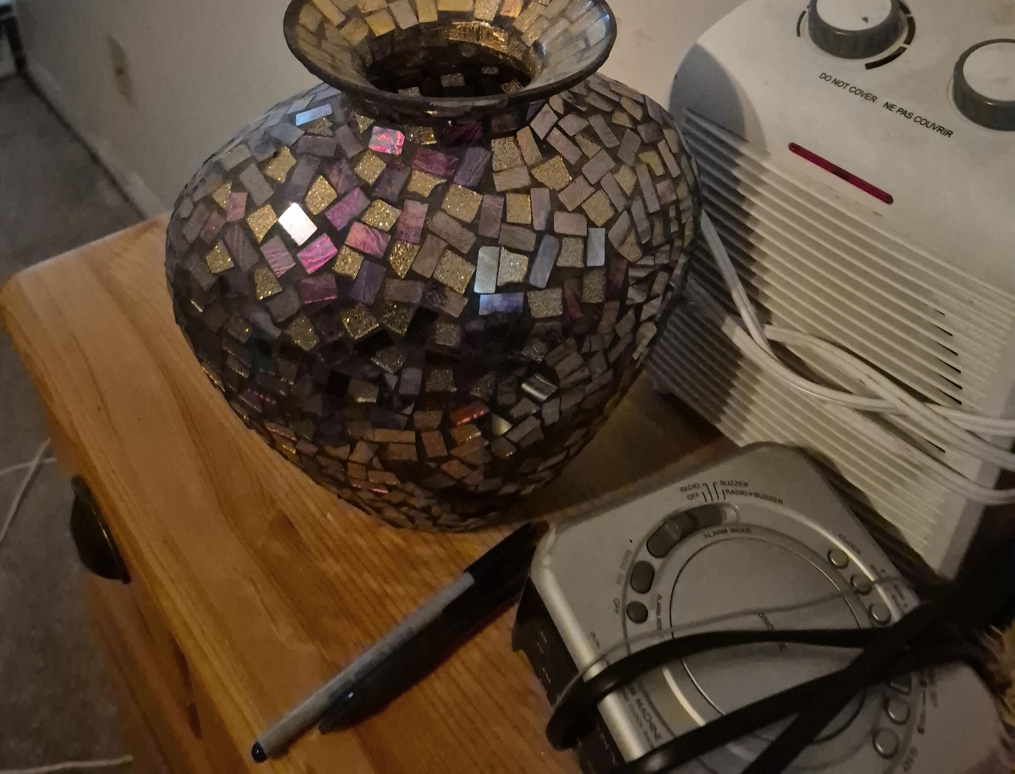 Mosaic Glass Vase thumbnail