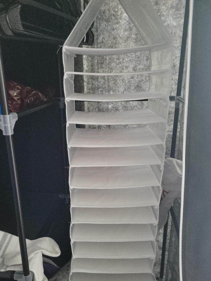Hanging Closet Organizer - Like New! thumbnail