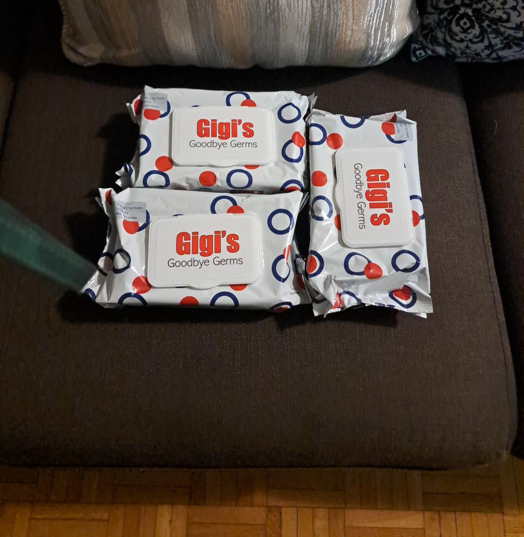 Gigi's Goodbye Germs Wipes