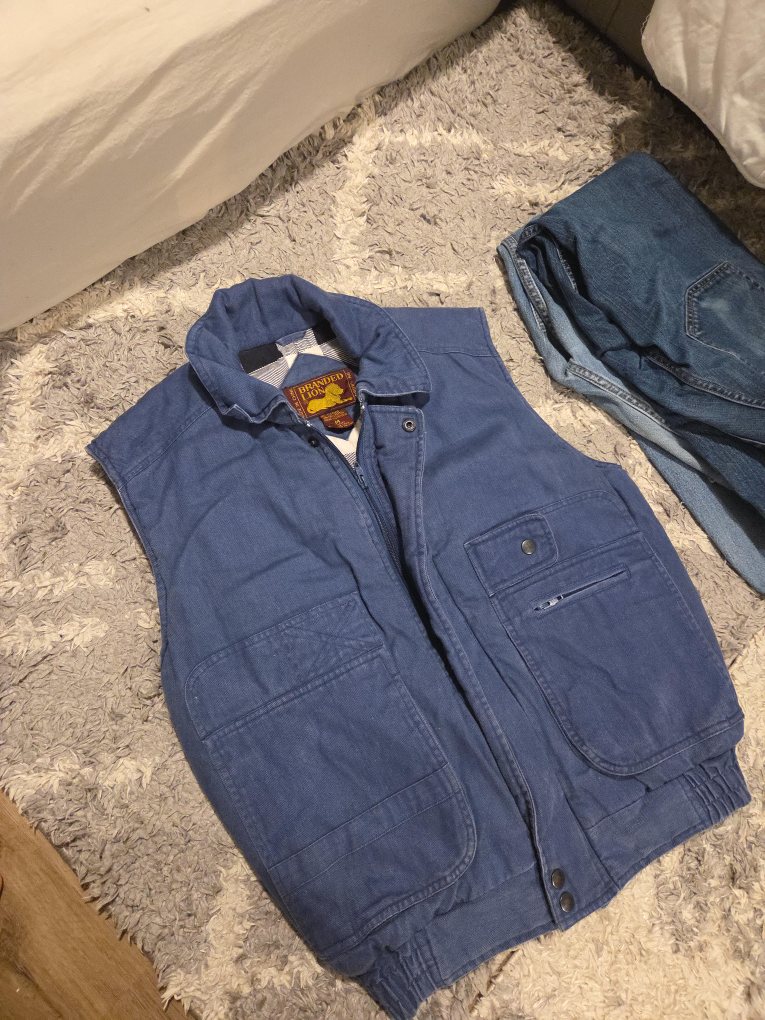 Branded Lion Blue Vest - Size M thumbnail