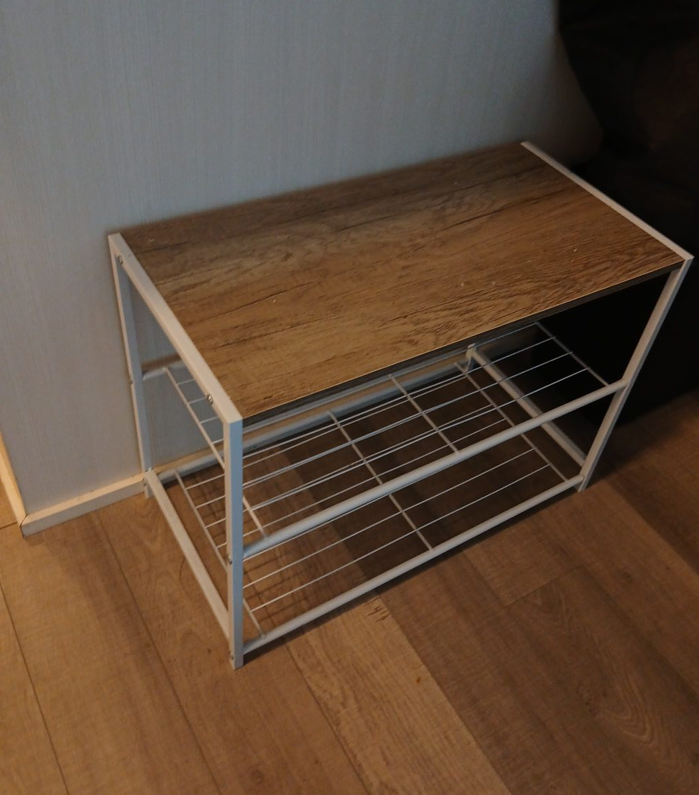 Wooden Top Shoe Rack thumbnail