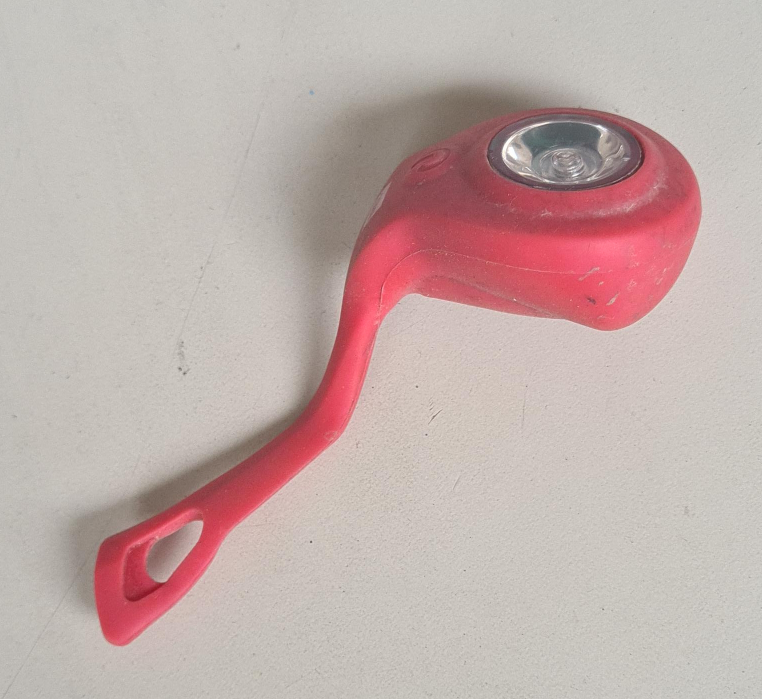 Red Silicone Bike Tail Light thumbnail