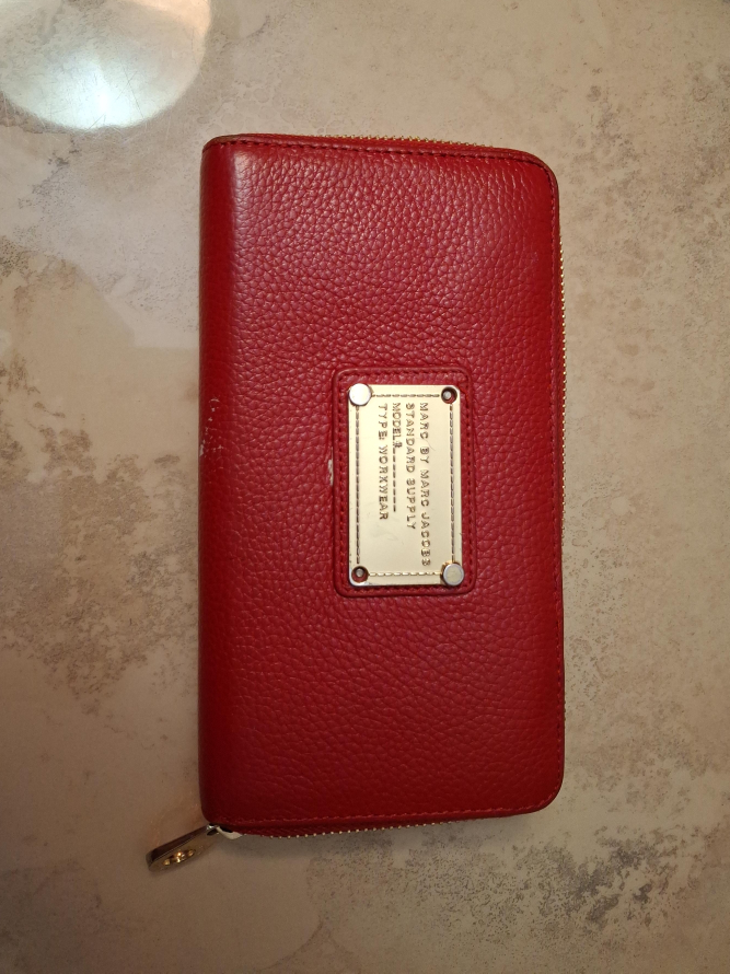 Marc by Marc Jacobs Red Wallet thumbnail