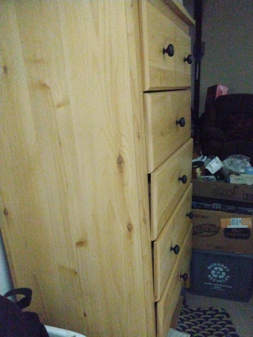 Wooden 5-Drawer Dresser thumbnail