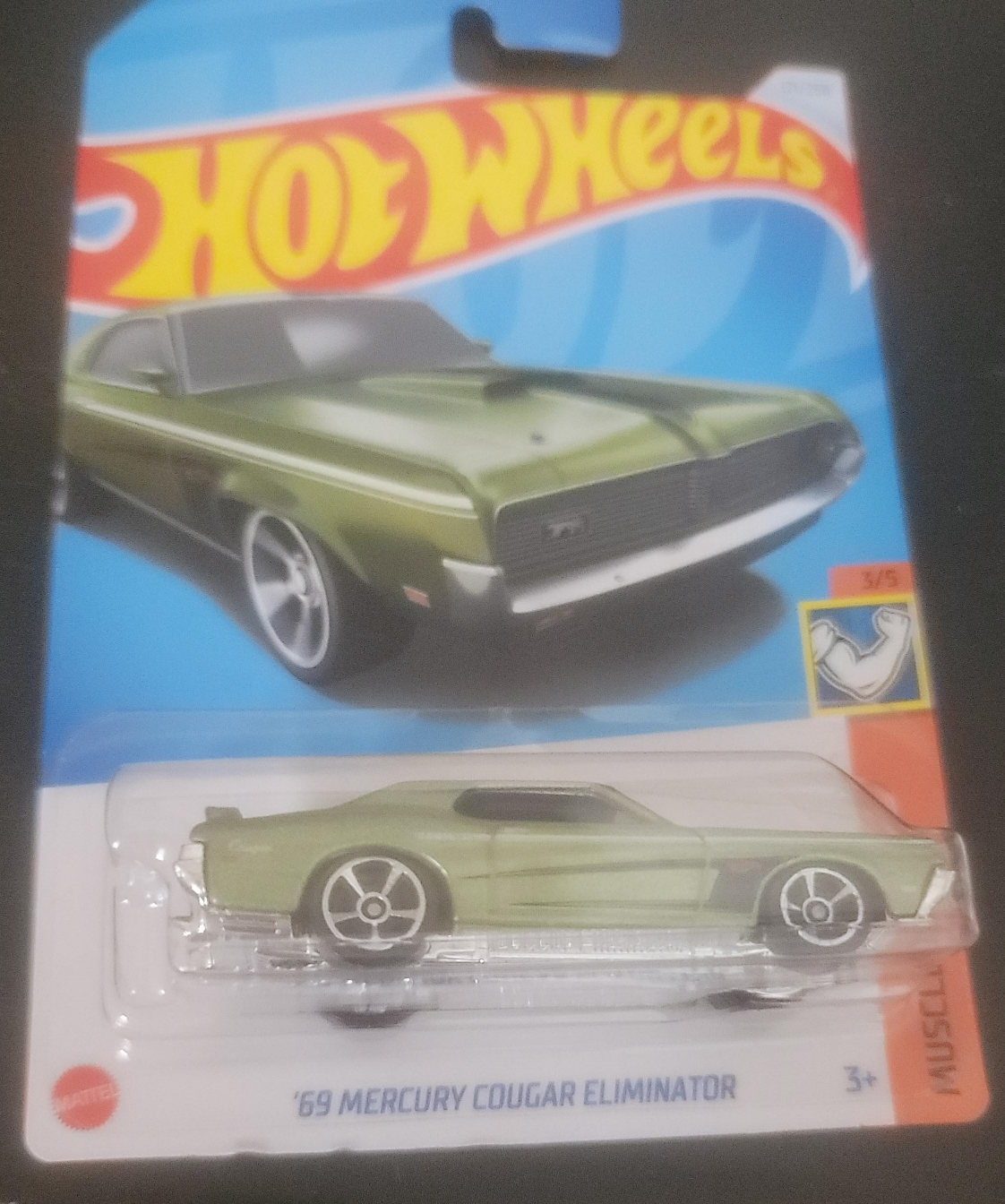 Hot Wheels '69 Mercury Cougar Eliminator thumbnail