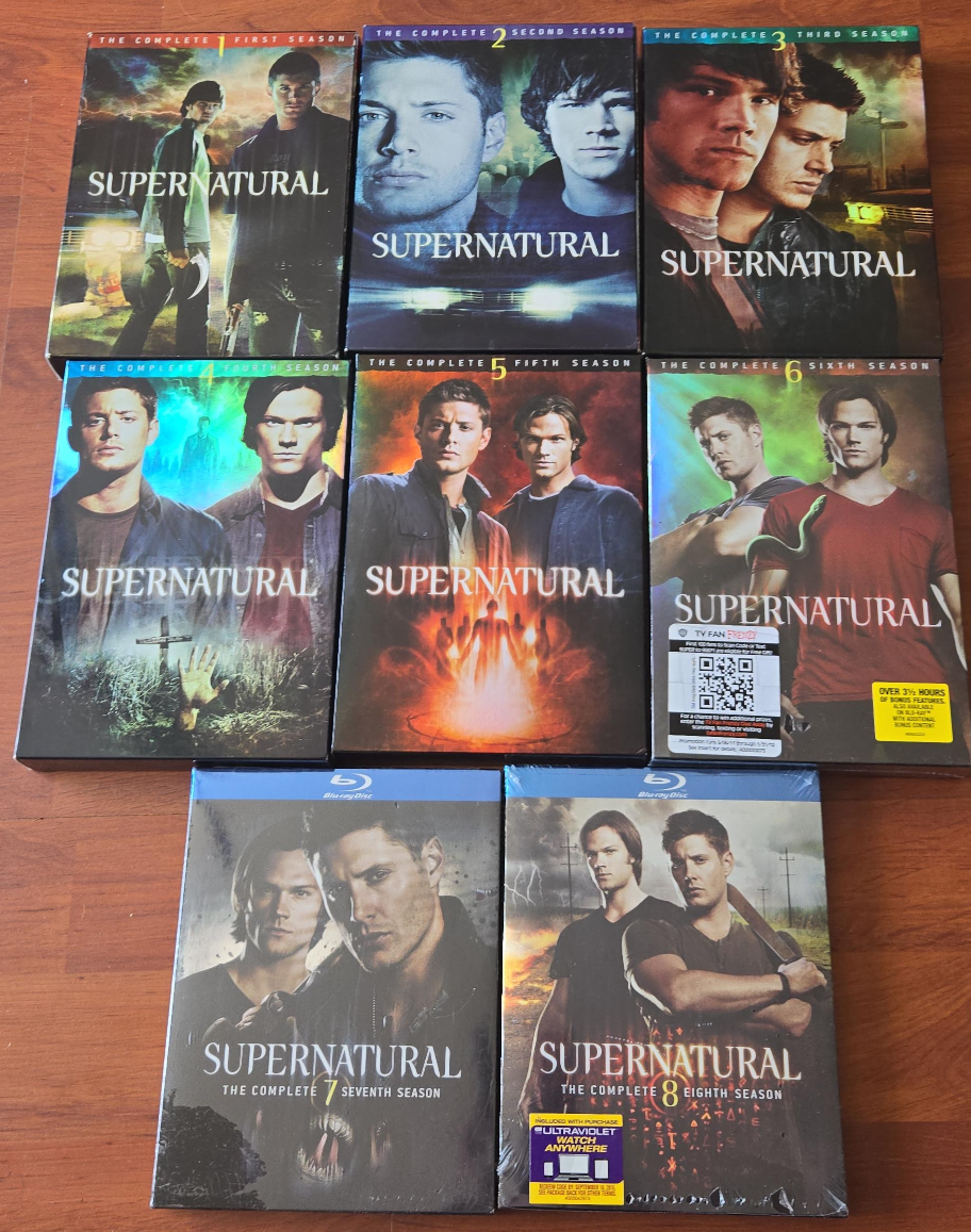 Supernatural Seasons 1-8 Blu-ray Collection thumbnail