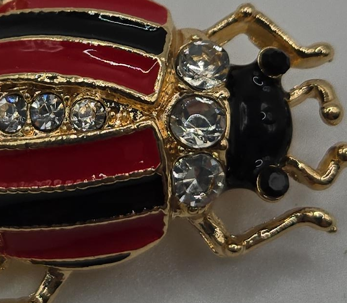 Ladybug Brooch Pin thumbnail