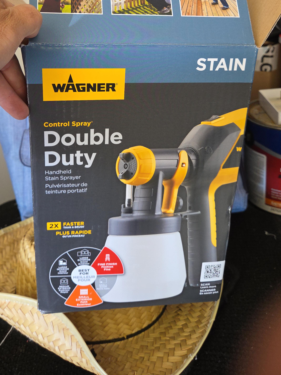 Wagner Control Spray Double Duty Handheld Stain Sprayer thumbnail