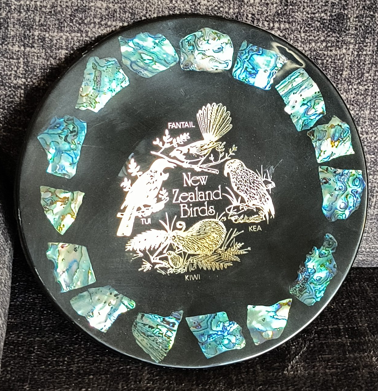New Zealand Birds Plate thumbnail