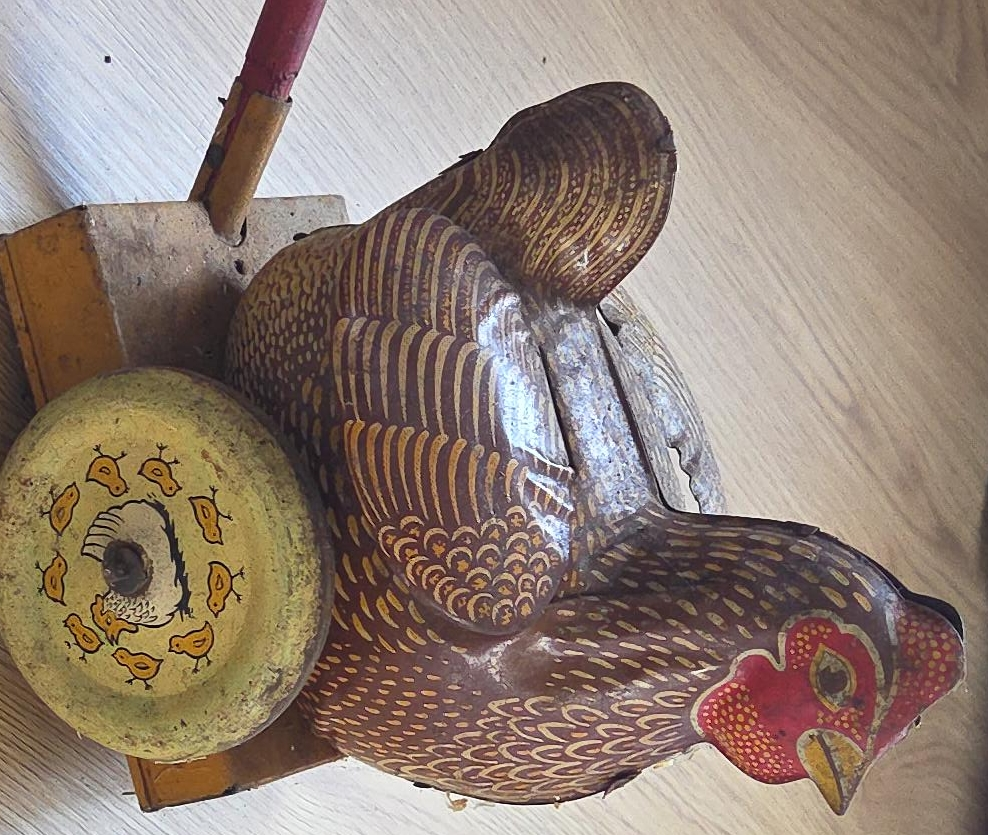 Vintage Rooster Toy thumbnail